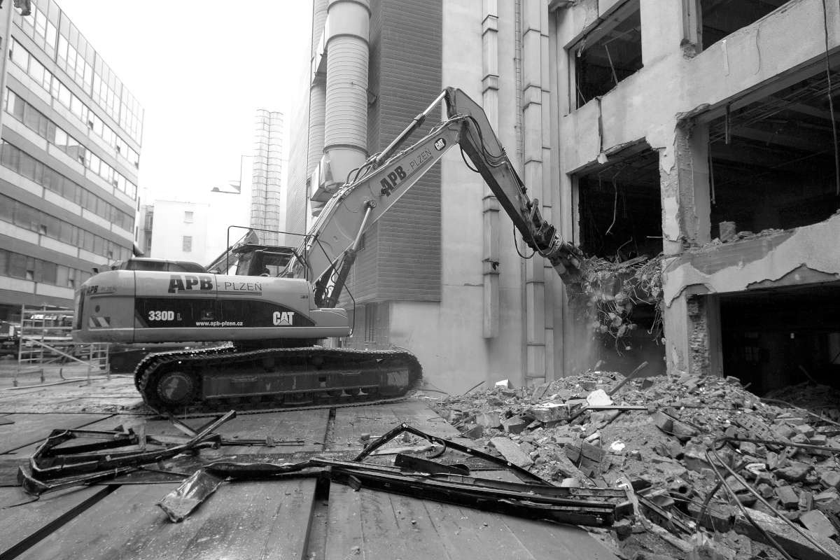 Демонтаж строительных сооружений